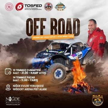 Niğde&rsquo;de Off-Road heyecanı başlıyor