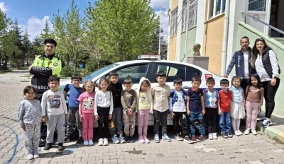 Niğde&rsquo;de &ouml;ğrencilere trafik eğitimi verildi
