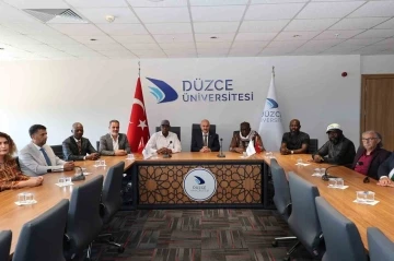 Nijerya Heyeti D&uuml;zce &Uuml;niversitesi&rsquo;ni inceledi
