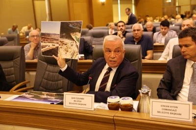 Nil&uuml;fer Belediye Başkanı Şadi &Ouml;zdemir'den katı atık tesisi &ccedil;ıkışı: Karar yeniden ele alınmalı