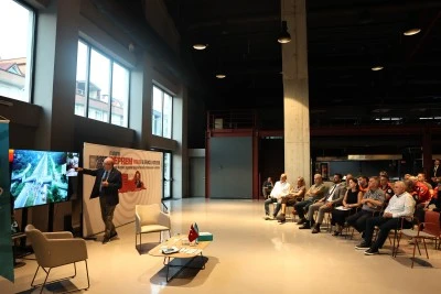 Nil&uuml;fer Belediyesi'nde deprem s&ouml;yleşisi: Fay hatlarında yapılaşmaya izin verilmemeli! 