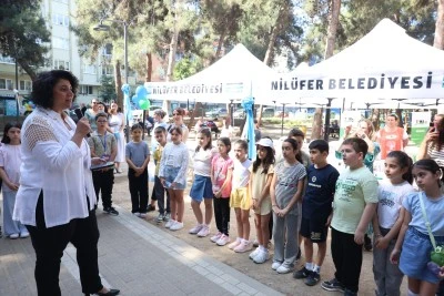Nil&uuml;fer Belediyesi'nden &ccedil;ocuklara &ccedil;evre bilinci 