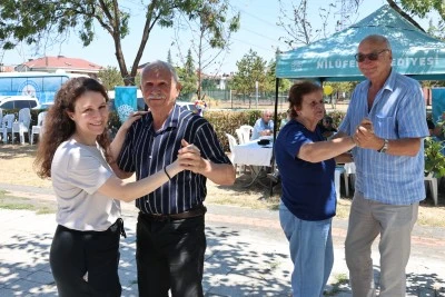 Nil&uuml;fer Belediyesi'nden olgun sakinlerine keyifli bir g&uuml;n