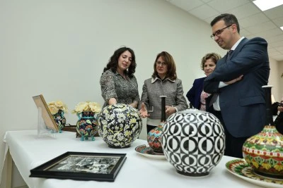 Nil&uuml;fer Belediyesi'nin kursiyerlerinden unutulmaz sergi 