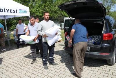 Nil&uuml;fer Belediyesi'nin &uuml;reticiye olan destekleri devam ediyor! 