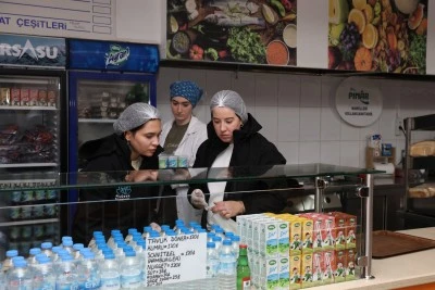 Nil&uuml;fer Belediyesi, okul kantinlerini en ince ayrıntısına kadar denetledi