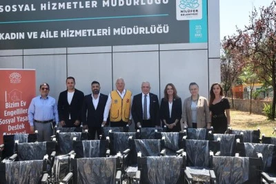 Nil&uuml;fer Belediyesi ve 118-K Lions Federasyonu'ndan engelsiz dayanışma