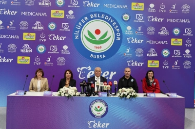 Nil&uuml;fer Belediyespor Eker Voleybol Takımı Yeni Sezona Hazır
