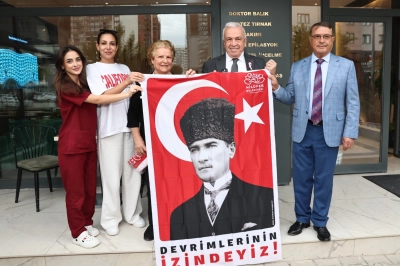 Nil&uuml;fer&rsquo;de Cumhuriyetin 102&rsquo;nci Yıl Heyecanı