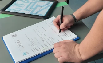 Nil&uuml;fer&rsquo;de QR kod ile ruhsat d&ouml;nemi başladı