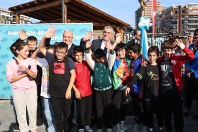 Nil&uuml;fer&rsquo;in 421&rsquo;inci Parkı Balkan Mahallesi&rsquo;nde A&ccedil;ıldı