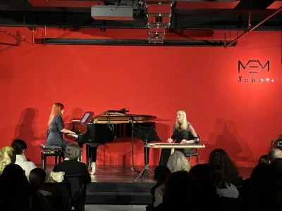 Nil&uuml;fer MEM&rsquo;de kanun ve piyano yankılandı