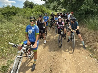 Nil&uuml;fer Mysia Yolları&rsquo;nda Leylek Şenliğine &ouml;zel y&uuml;r&uuml;y&uuml;ş