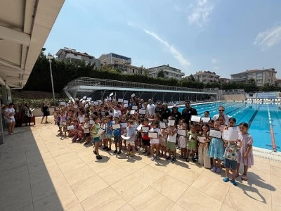 Nil&uuml;fer Yaz Spor Okulları&rsquo;nda ikinci d&ouml;nem tamamlandı