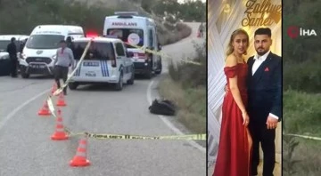 Nişanlı &ccedil;ift ormanlık alanda başlarından vuruldu