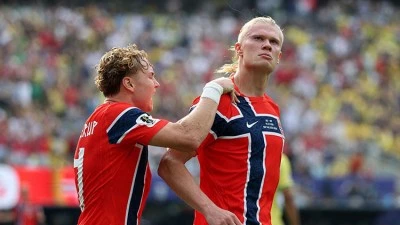 Norve&ccedil; Brezilya'yı yıktı: 2-1