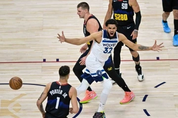 Nuggets&rsquo;ı yenen Timberwolves, Batı Konferansı yarı finalinde 2-0 &ouml;ne ge&ccedil;ti