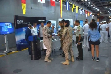 NUSRET 2024 Davet Tatbikatı&rsquo;nda savunma sanayi sergisine b&uuml;y&uuml;k ilgi
