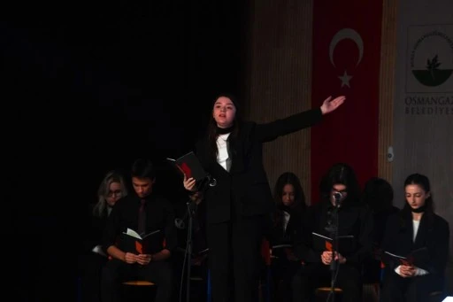 Nutuk Osmangazi&rsquo;de teatral g&ouml;steriyle anlatıldı