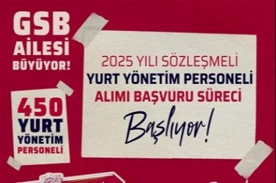 Gen&ccedil;lik ve Spor Bakanlığı 450 s&ouml;zleşmeli personel alıyor