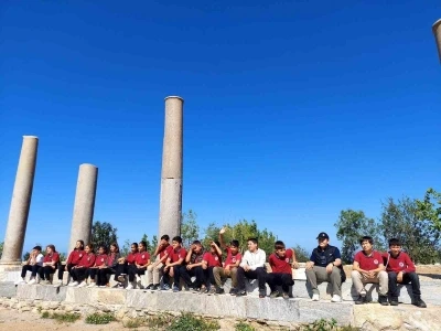 &Ouml;ğrenciler tarihe yolculuk etti
