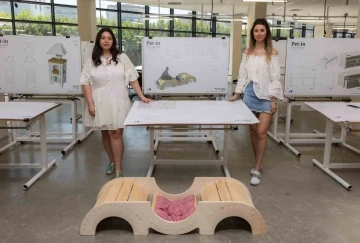 &Ouml;ğrenciler tasarladı, hayvanlar kullanacak
