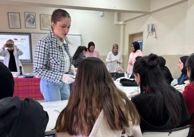 &Ouml;ğrencilere sağlıklı beslenme eğitimi verildi
