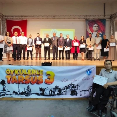 &Ouml;ğretmenlerden &rsquo;&Ouml;yk&uuml;lerle Tarsus-3&rsquo; kitabı
