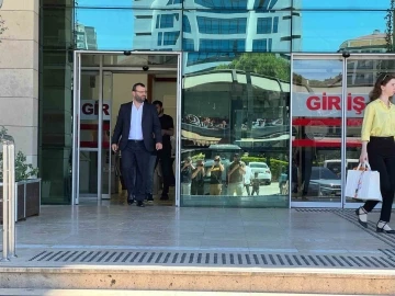 Og&uuml;n Samast İstanbul&rsquo;da g&ouml;r&uuml;len duruşmaya katılmak &uuml;zere geldiği Trabzon Adliyesi&rsquo;nden ayrıldı
