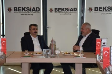 Oktay Yılmaz'dan BEKSİAD'a 'Hayırlı olsun' ziyareti
