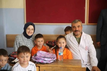 Okul &ccedil;antaları Akyurt Belediyesinden
