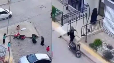 Okuldaki temizlik g&ouml;revlisi 6 yaşındaki &ccedil;ocuğu bı&ccedil;akladı