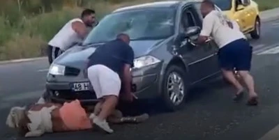 &Ouml;nce &ccedil;arptı, sonra ka&ccedil;maya &ccedil;alıştı