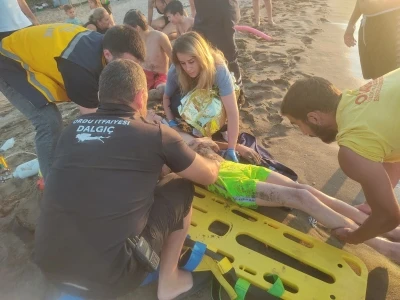 Ordu&rsquo;da denizde boğulma tehlikesi ge&ccedil;iren 4 &ccedil;ocuk kurtarıldı