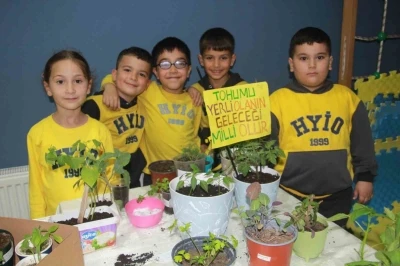 Ordu&rsquo;da ilkokul &ouml;ğrencilerine ata tohumlarının &ouml;nemi anlatıldı
