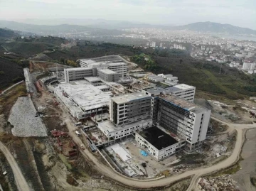 Ordu Şehir Hastanesi inşaatı y&uuml;zde 80 tamamlandı
