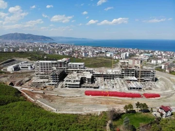 Ordu Şehir Hastanesi&rsquo;nin y&uuml;zde 85&rsquo;i tamamlandı
