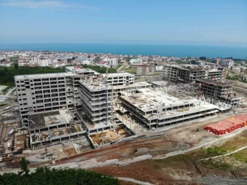 Ordu Şehir Hastanesi y&uuml;zde 95 tamamlandı
