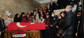 Orhan Erin&ccedil; i&ccedil;in TGC binasında t&ouml;ren d&uuml;zenlendi
