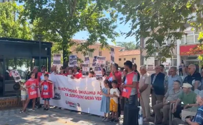 Orhaneli'nde 16 kırsal mahallede (k&ouml;yde) &ouml;ğrenci servisleri kaldırıldı!