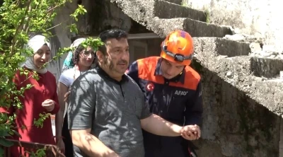 Orman yangını afetine karşı saniyelerle yarıştılar
