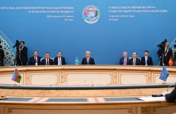 Orta Asya liderleri, Kazakistan&rsquo;da bir araya geldi