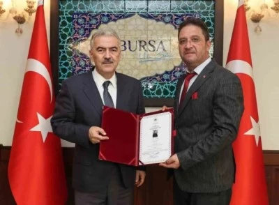 Osman Başeğmez&rsquo;den Vali Ayyıldız&rsquo;a veda ziyareti