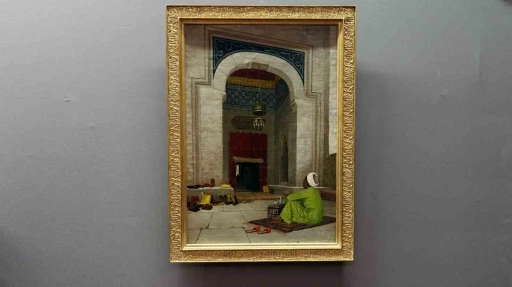 Osman Hamdi Bey&rsquo;in tablosu Paris&rsquo;te  a&ccedil;ık artırmada satıldı