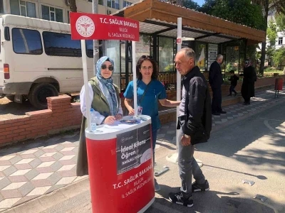 Osmaneli&rsquo;nde de kilo kontrol&uuml; uygulaması yapıldı
