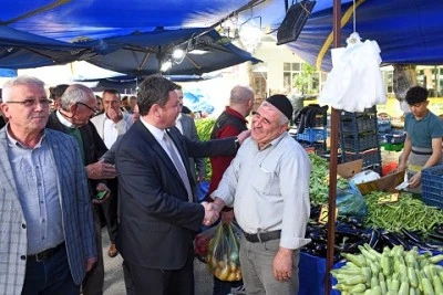 Osmangazi Belediye Başkanı Aydın, Barbaros Mahallesi sakinlerinin taleplerini dinledi 