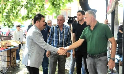 Osmangazi Belediye Başkanı Aydın: Yangın ihbarı gelir gelmez iş makinesi, araz&ouml;z ve personellerimizi b&ouml;lgeye g&ouml;nderdik