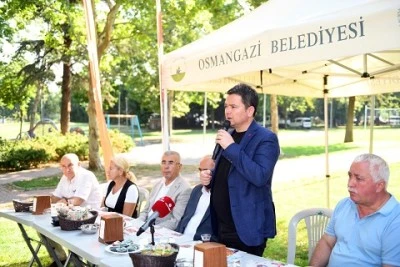 Osmangazi Belediye Başkanı Erkan Aydın, &Ccedil;ırpan ve Hocahasan sakinlerinin taleplerini dinledi
