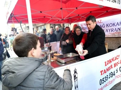 Osmangazi Belediye Başkanı Erkan Aydın'dan hayır lokması