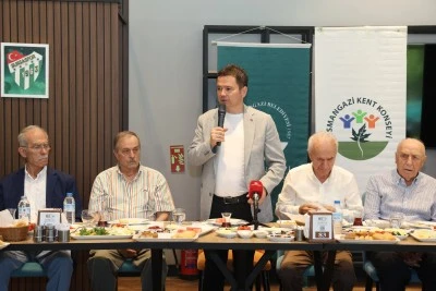 Osmangazi Belediye Başkanı Erkan Aydın kurucu meclis &uuml;yeleriyle buluştu